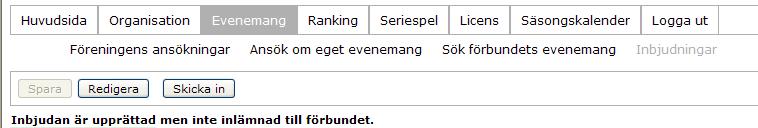 rutorna för Onlineanmälan samt Lösenord När kompletteringarna är gjorda skickar man in ärendet till SVBF för en