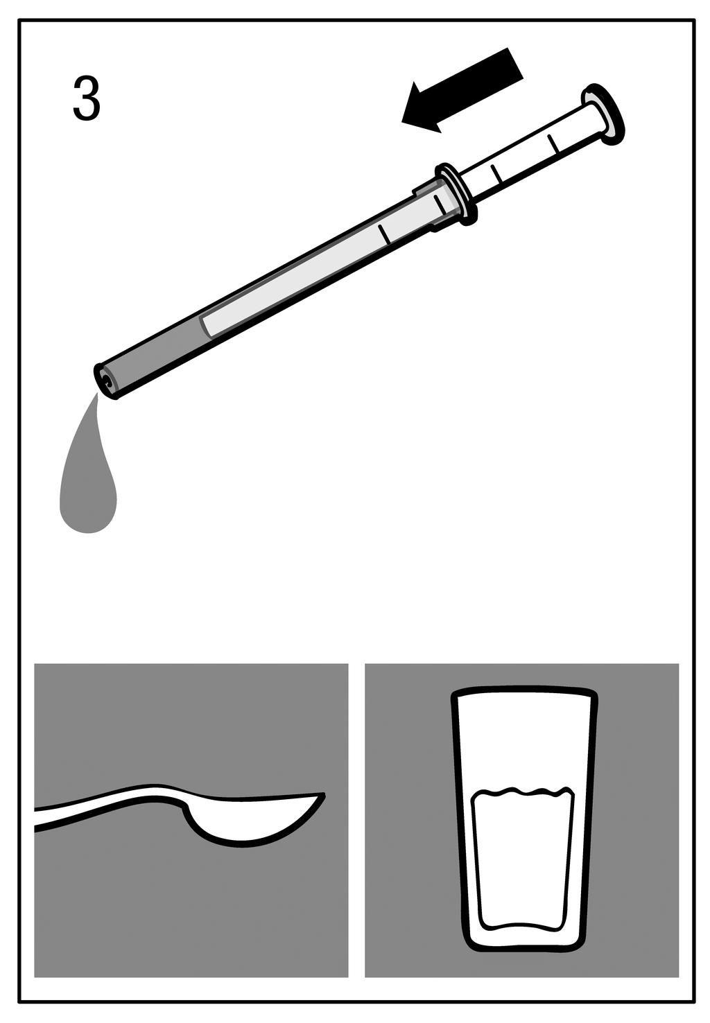 det antal milliliter eller milligram du behöver ge. (fig.
