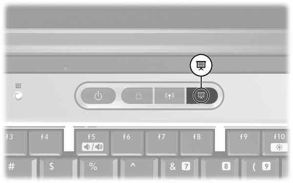 7 Presentationsläge Presentationsläget är den enda Quick Launch-knappen som kan programmeras av användaren.