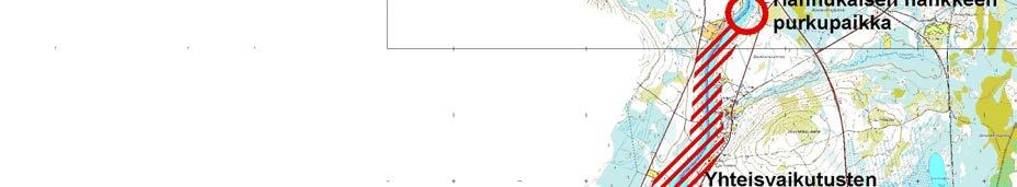 Endast Aavahelukka, som ligger nordost om det planerade gråbergsområdet, samt Saivojärvi A, som ligger väster om dagbrottet i