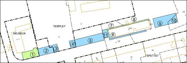 SID 3 (5) Fastighetsbildning För att genomföra planen krävs flera fastighetsbildningsåtgärder. Stockholm stad är markägare och den som ansöker om fastighetsbildning.