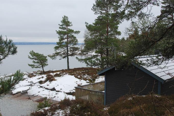 Kulturhistoriska kvalitéer: Färgsättningen där väggarna målats bruna medan snickeridetaljer fått en avvikande färg oftast grönt eller blått har