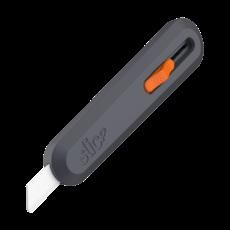 Slice Auto-Retractable Box Cutter Säkerhetskniv med keramiskt knivblad och ergonomiskt skaft.