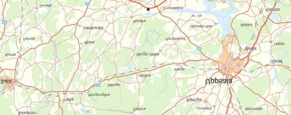 7 ± Hamra Finnslätten Överby Svenska kraftnät Teckenförklaring 0 4 8 12 16 20 km Befintlig