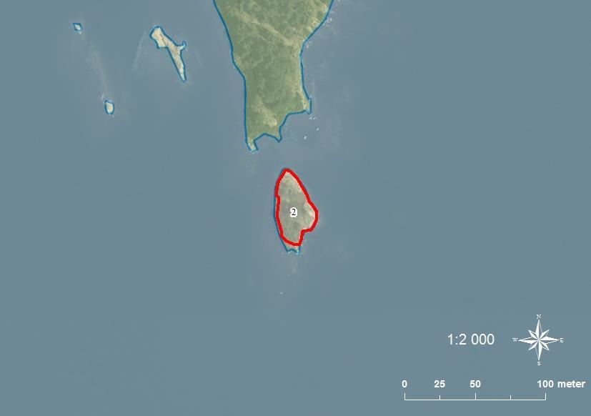 2 Slättöns sydskär SE0540332 4-5 0,10 Klippskär med kraftig igenväxning genom sly av klibbal och björk.