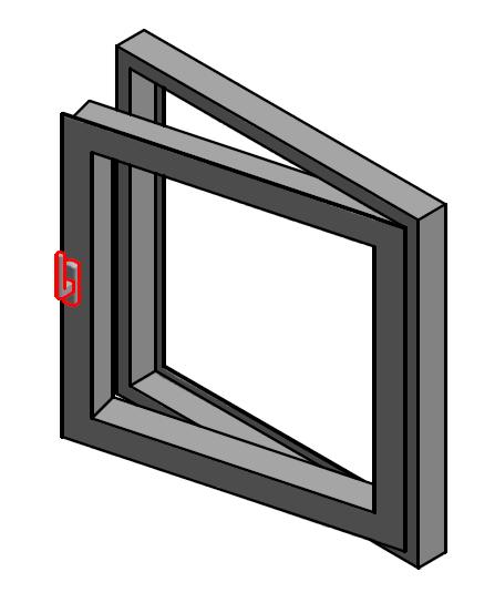 ..0 TILT-BEFORE-TURN WINDOW WITH CONCEALED HINGES ECO TBT-VV.