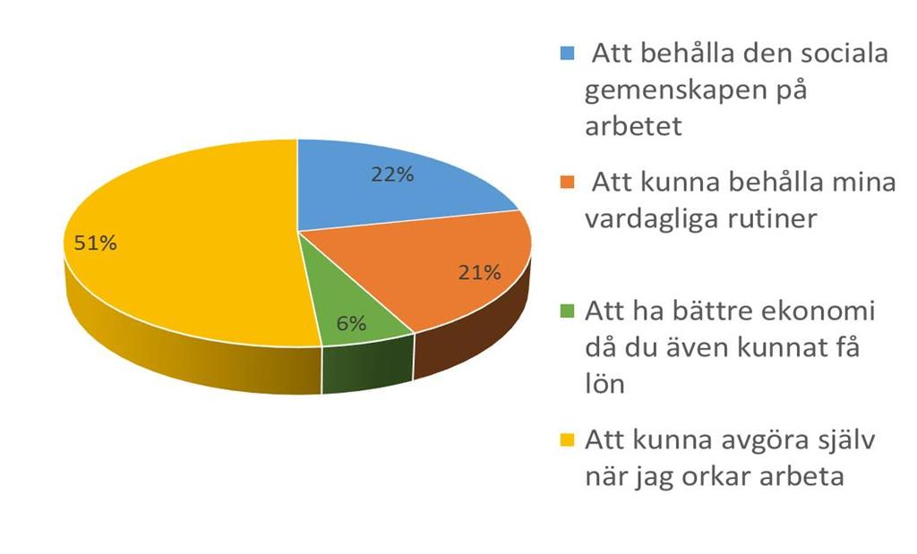 Vad har varit viktigast under