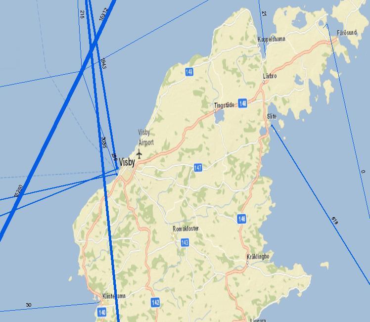 (mitten) och Gotland