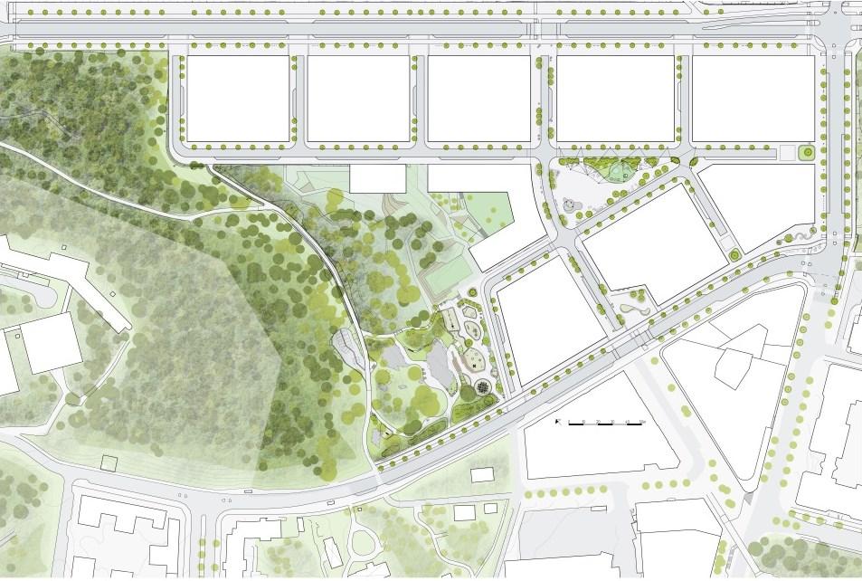Sida 19 (45) Gator, torg och platser Gator i Kista Äng ska bidra till en attraktiv, levande och trygg stadsmiljö samtidigt som de ska möjliggöra god och trafiksäker funktion för samtliga trafikanter.