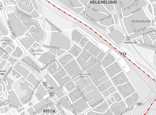 Sida 36 (45) en yttre och en inre stadsbild. Rörelsen mellan dessa motiv bidrar till en intressant spänning där människan kan relatera till olika skalor och miljöer.