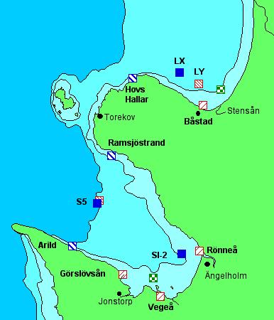 Inledning Nordvästskånes kustvattenkommitté startade sina undersökningar under hösten 199 med hydrografiska mätningar på två stationer i Skälderviken och södra Laholmsbukten.