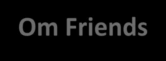 Om Friends Grundades 1997 av Sara Damber -