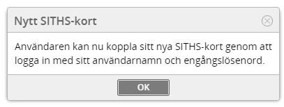 En dialogruta kommer upp där du får försäkra att du verkligen vill göra ändringen.