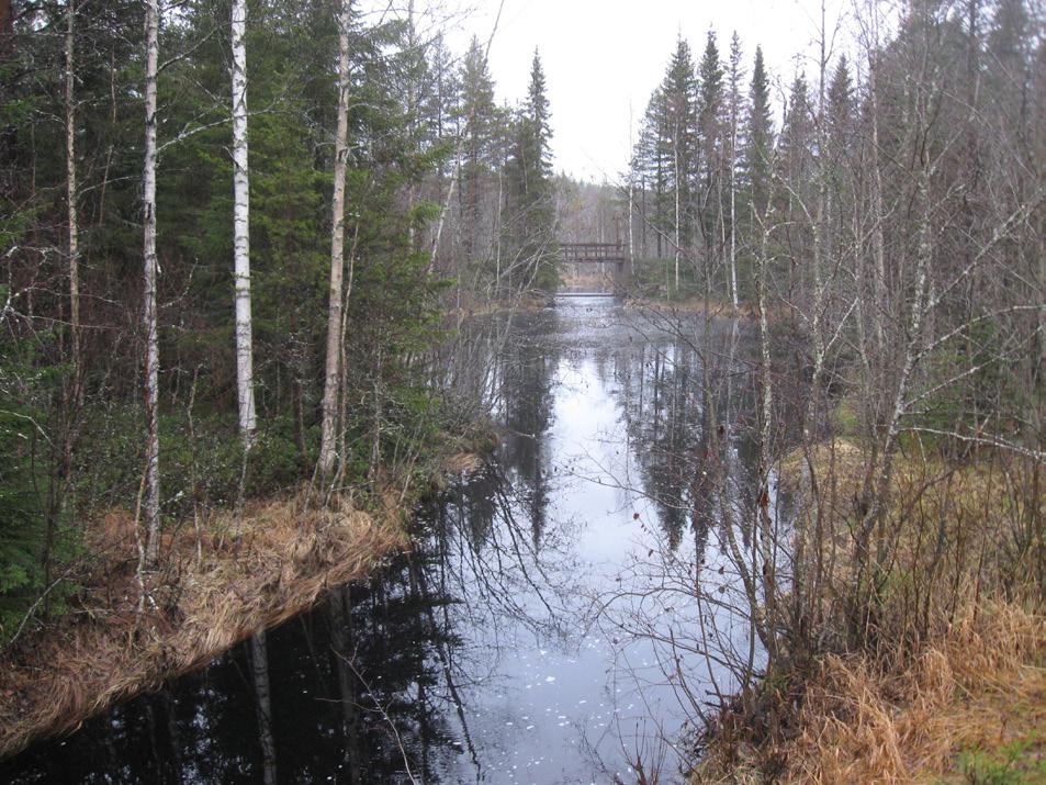 Bro 3,5 km öster om Buberget. Inträffade olyckor Längs sträckan har det mellan åren 2003 tom. september 2012 inträffat fem polis- eller sjukhusrapporterade olyckor, se karta på sid 10.