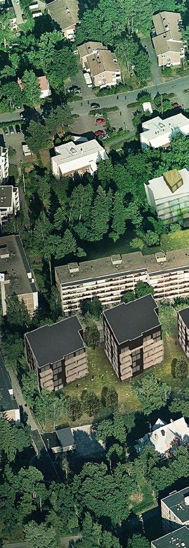 Norra Helsingfors Omgivningen kring Åggelby station 57 och Landshövdingsvägen Möjligheterna till kompletteringsbyggande på vardera sidan av huvudbanan i Åggelby centrum utreds.