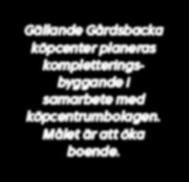 Lokalerna planeras bli multifunktionella och varierbara så att bl.a. föreningar i området kan utnyttja dem på kvällar och veckoslut.