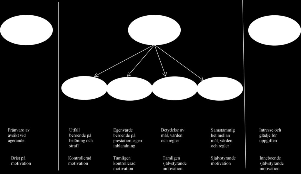 Deci och Ryan (2002) menar att deras idé med de tre grundläggande psykologiska behoven (kompetens, samhörighet och självstyrning) skiljer sig från ett bredare perspektiv där personliga motiv,