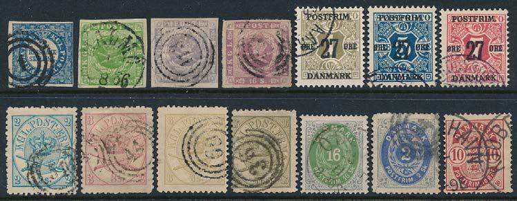 342 342 Samling Danmark stämplat 1851-2002 i 1 album.