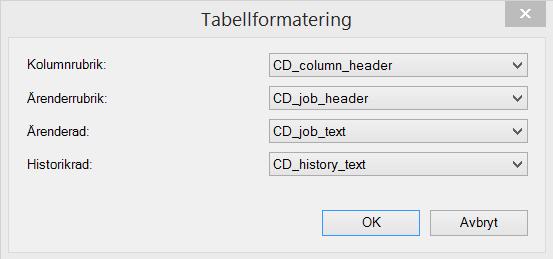 Arbeta med Du kan ändra formatmallarna som vanligt i Word för att anpassa utseendet på dessa. Uppdatera förteckning i Word Det är enkelt att uppdatera förteckningar skapade med Chaos desktop.