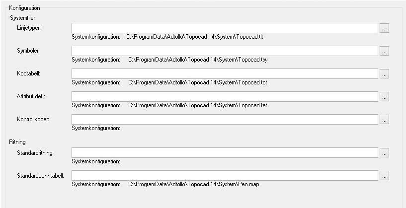 Projektkonfiguration Projektkonfiguration - Topocad Topocad är ett CAD-program för mätningstekniska beräkningar, kartor och projektering som utvecklas av Adtollo.