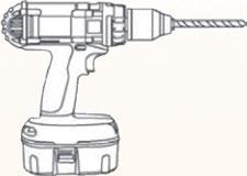 DETTA BEHÖVER DU Skruvdragare 10+13 mm skruvhylsa 10 mm borr 10+13 mm fasta