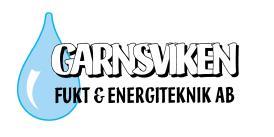 HÖGTRYCKSFLÄKTAR Garnsviken Fukt & Energiteknik