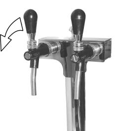 3. Using the machine Queen Pearl WATER LINE Outlet for carbonated water Outlet for still water Chilled drink outlet. Queen Pearl has two chilled drink outlets.