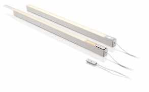 Finns i flera olika utföranden för flexibla och spännande ljussättningar för inom- och utomhusmiljöer. LED-stripen är kapbar var 10:e cm.