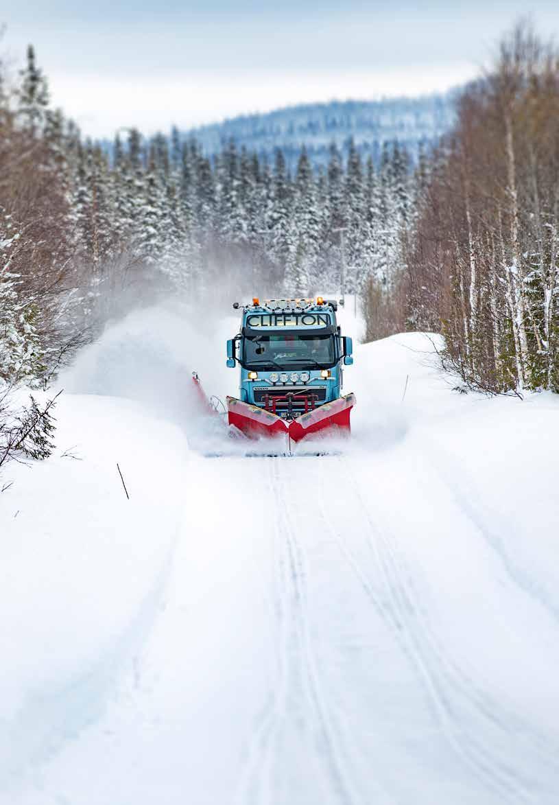 Telefonledningarna svajade Vintern 2017-2018 var en av de snörikaste på länge i norra Skandinavien och det var också perfekta förhållanden för att testa Mählers nya