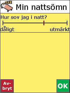 Om man har svarat ja på många frågor eller på någon kritisk fråga är symtomen allvarliga och man behöver en handlingsplan enligt Handlingsplan B.