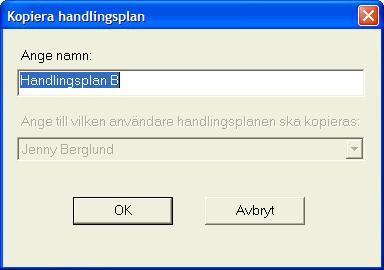 För att se hur handlingsplanen exakt kommer att se ut i Handi klickar man på knappen Förhandsgranska. Då kommer ett Handi-fönster upp, se sid 43.