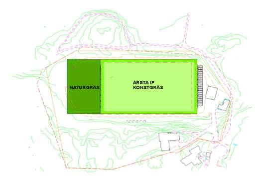 SID 4 (6) Kaknäs BP så har Kungliga Djurgårdens förvaltning (KDF) svarat, att de inte har några direkta synpunkter på anläggande av konstgräs vid Kaknäs BP eftersom fotbollsplanen inte ligger på