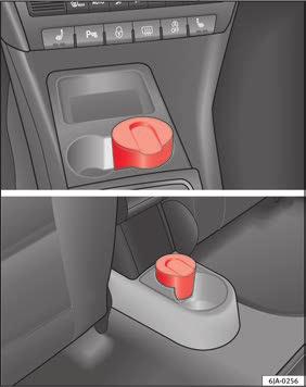Transport och praktisk utrustning är utdragen. Lämna därför aldrig barn i bilen utan tillsyn.