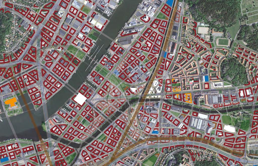 Gräv ner järnvägen i Marieholm & Sävenäs så att Gamlestan kan kopplas både till Örgryte och Göta älv: Gamlestan ligger geografiskt lika nära centralstationen i GBG som Gärdet i