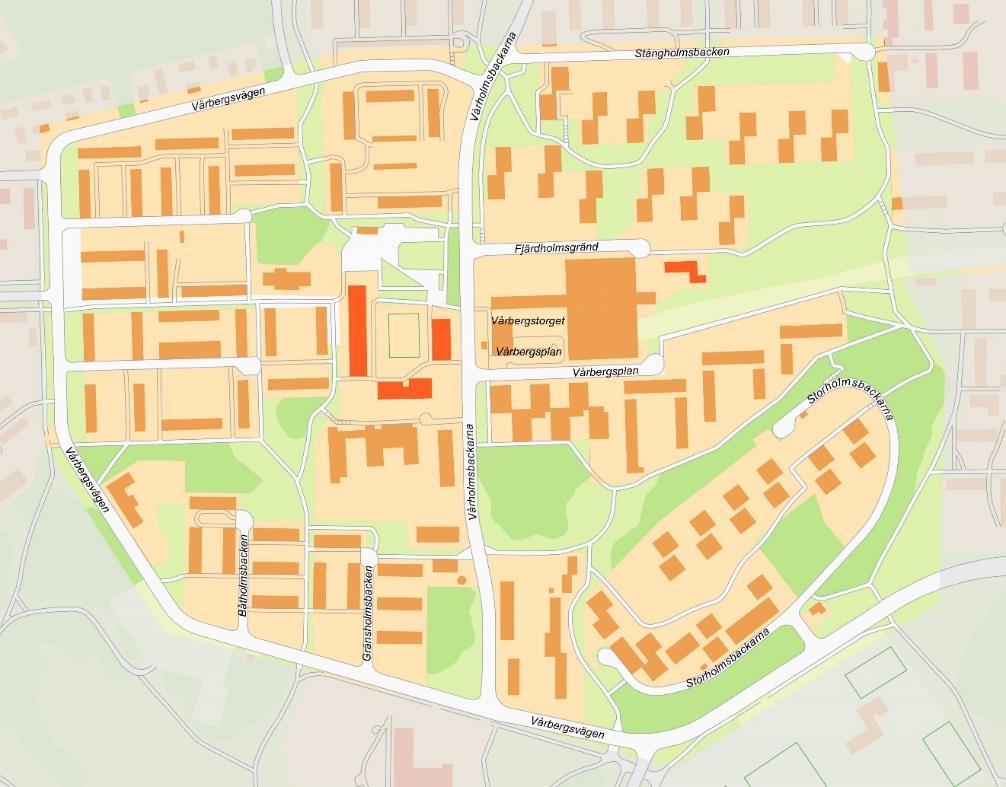 Sida 5 (7) Figur 1 Geografisk avgränsning av medborgarbudgetprocessen i Vårberg Kriterier för deltagande i medborgarbudgetprocessen Kriterier för hur prioriteringar ska göras har tagits fram under en