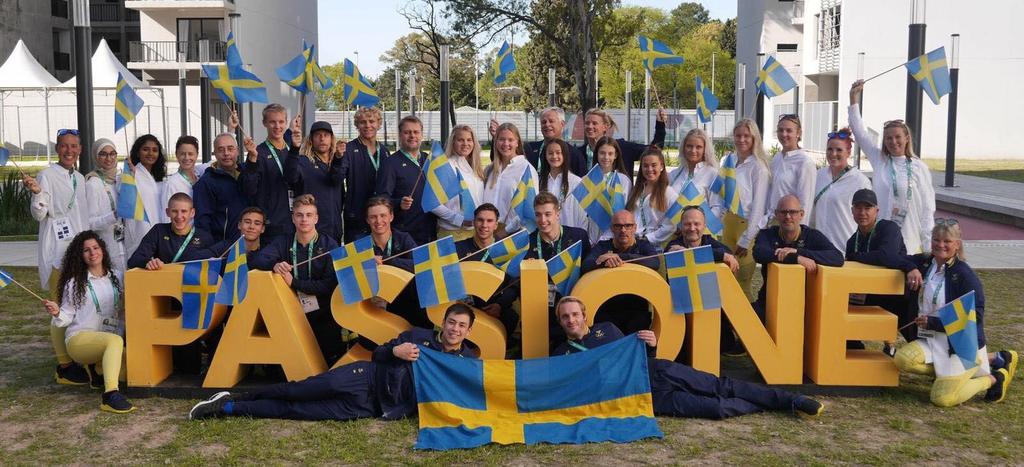 Bild 20, svenska YOG-truppen 2018 SOK Vi har även diskuterat med SOK avseende om de kan stödja vår