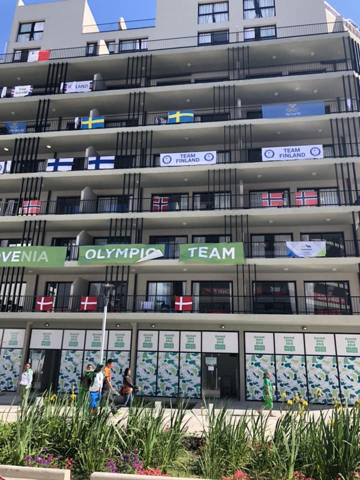Bild 3, Sveriges hus som delas med Danmark, Norge och Finland bland annat YOV är fyllt med en massa happening, uppvisningar, tävlingar med mera för att få