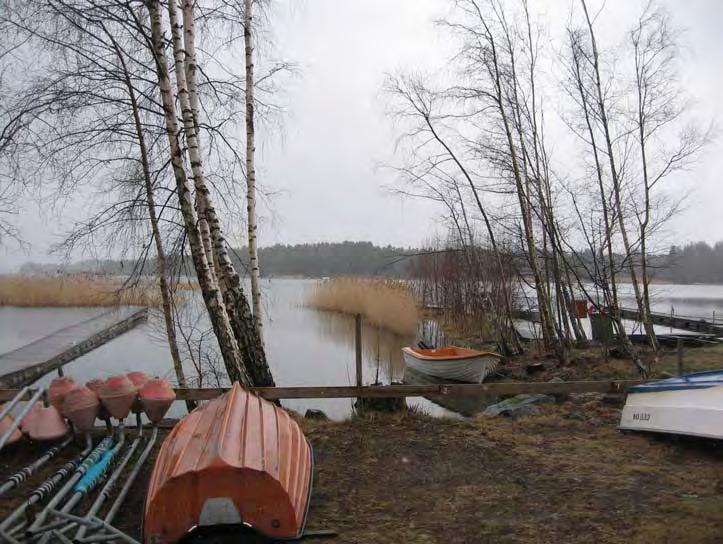 Figur 14 Befintligt hamnområde.