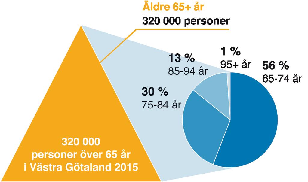 Målgrupp: Äldre i Västra Götaland Målgruppen är äldre i Västra Götaland.