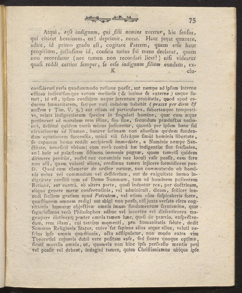 yh* ^ -««- r» 75 Atqui, esfe indignum, qui fjii nomine vocetur 3 hic fenfus, qui citaret hominern, en] deprimit, necat.