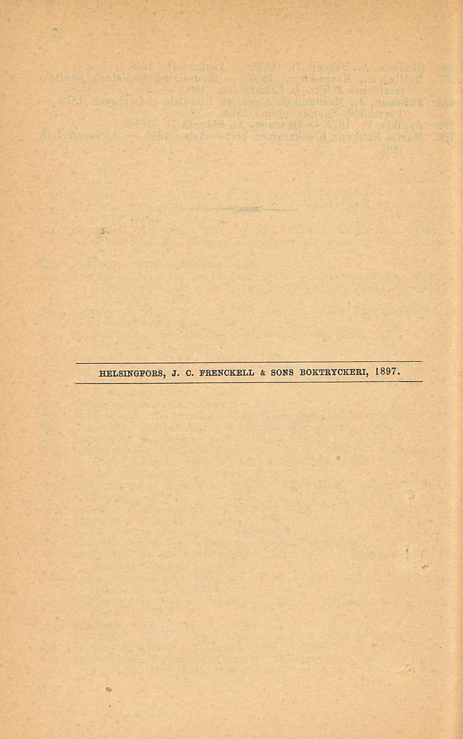 HELSINGFORS, J. C.