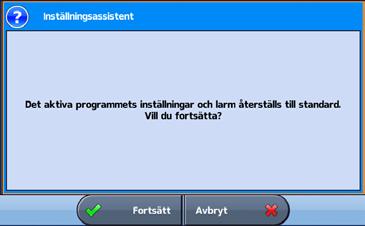 Välj patienttyp för att automatiskt konfigurera larm- och inställningsområden. 6. Välj kretstyp som ska anslutas till enheten. 7. Välj Starta för att köra kretsinlärning. 8.