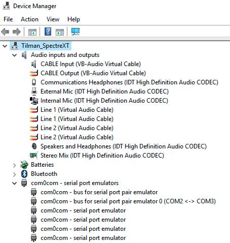 Men även om det alltså är oerhört smidigt med en sådan i dessa sammanhang så är det INTE ett måste. Som bekant körs för en SDRadio användar/operatörsprogramvaran i en PC.