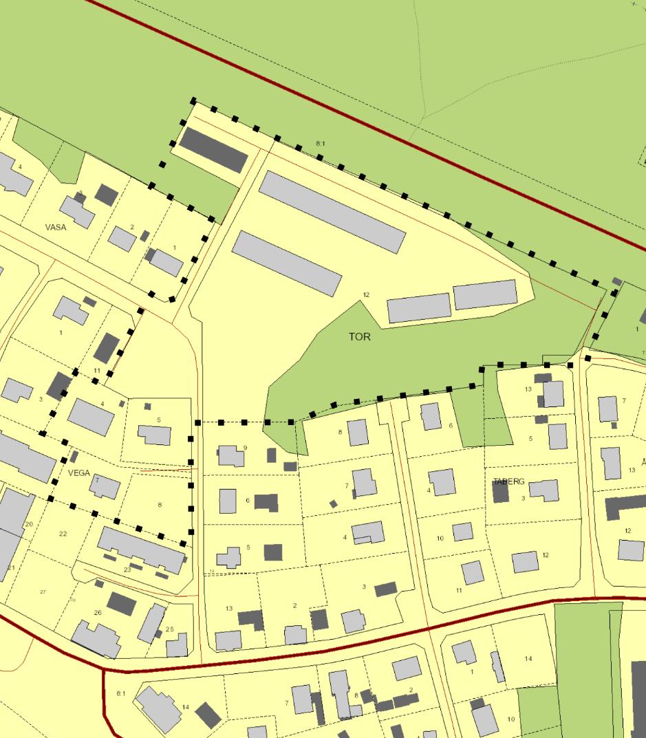 1(16) 2018-02-20 Antagandehandling Planbesked Beslut Samråd Granskning Antagande Laga kraft Detaljplan för del av fastigheten Vega 8 m.