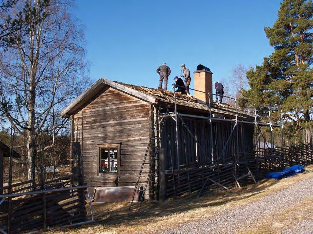 GENOMFÖRDA ÅTGÄRDER 2015-04-21: Arbetet med att skotta bort