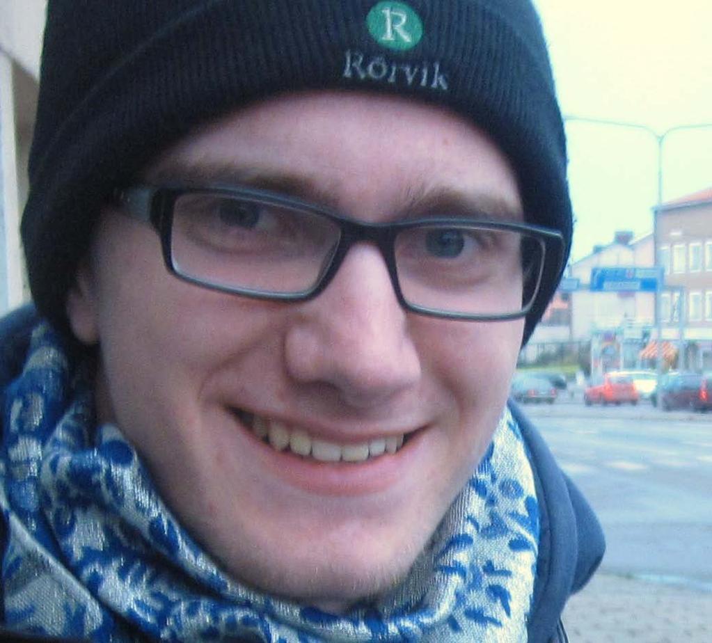 Victor Andreas Öhman, 21 år Favoritbibelord: Kommer inte på nån just nu, det finns ju massor med bra... Nördfakta: Unit-box ägare med alla säsonger av serien. Samlar på pingviner.
