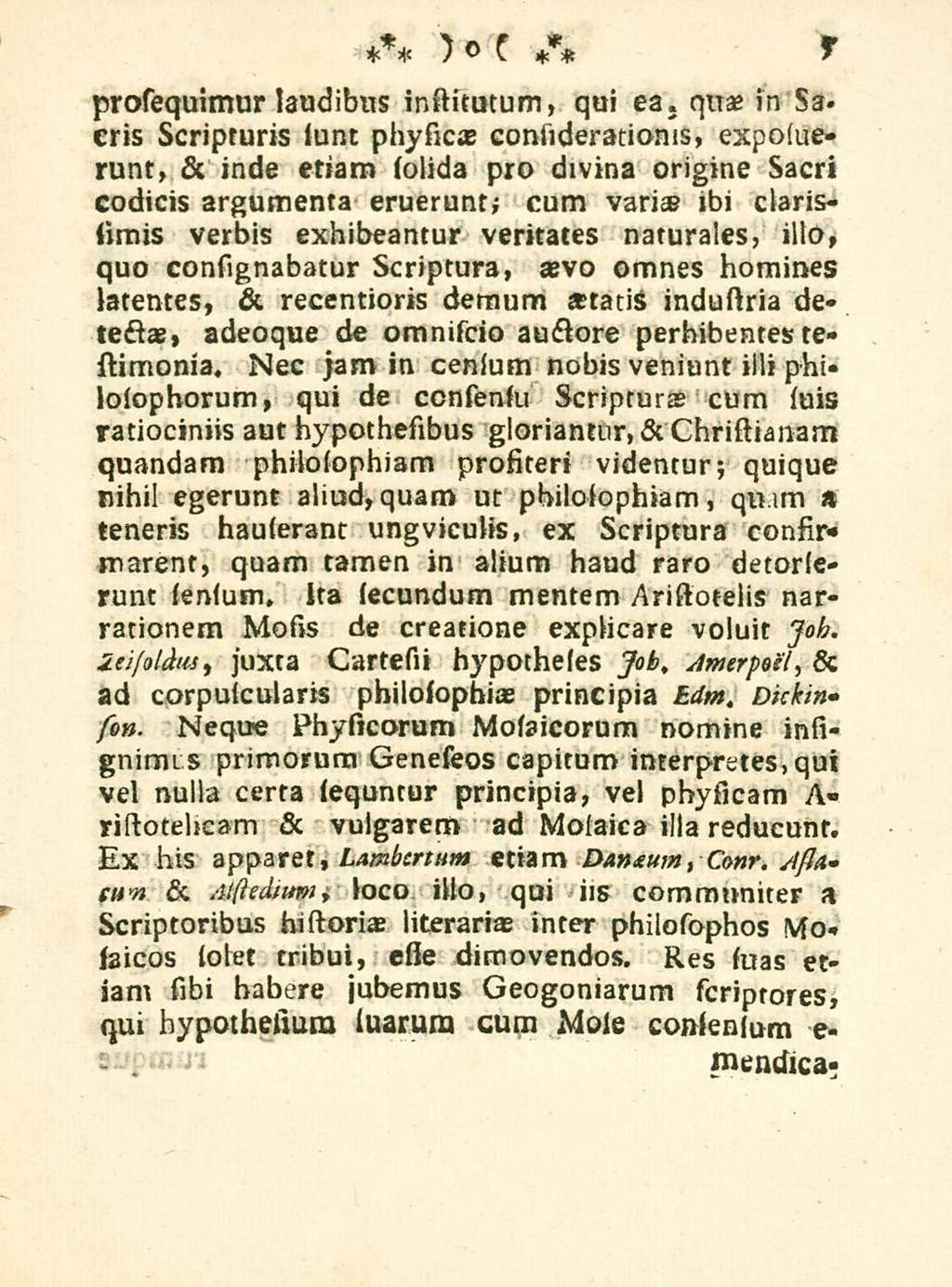 5 prosequimur laudibus institutum, qui ea. quae in sa.