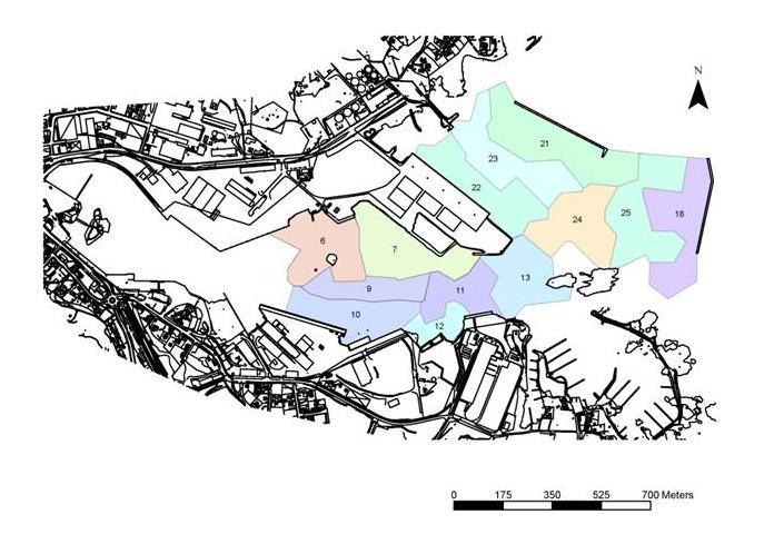 Sanering av Oskarshamns hamn Åtgärdsnivå 4 (Minimera spridning, fartygstrafik i yttre hamn) 50 50 % av av sedimentvolymen