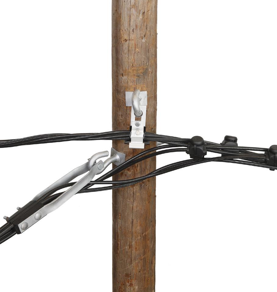 ALUS (aluminium ledare utan skärm) är en hängspiralkabel avsedd för upphängning i stolpar.