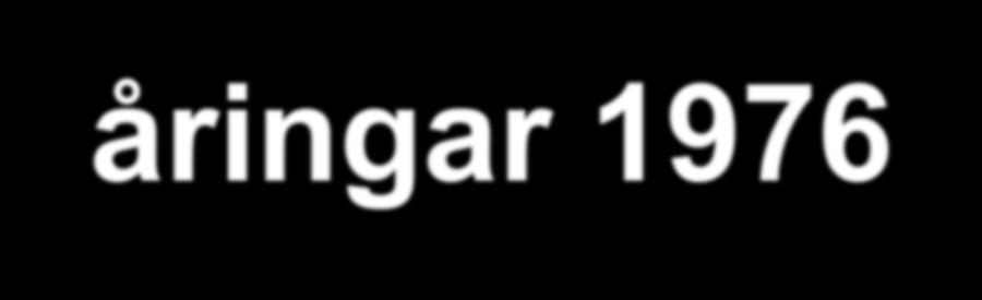 Lungfunktion (PEF) hos 75- åringar 1976-77 och 2005-06 1976-77